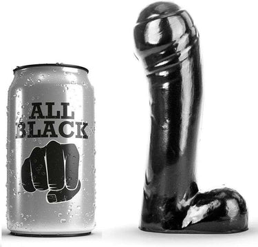 Dildo All Black per Principianti - Corto, Lisci e Stimolante